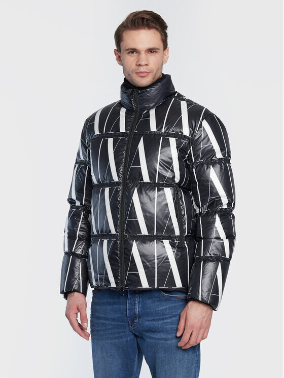 

Пуховик стандартного кроя Armani Exchange, черный