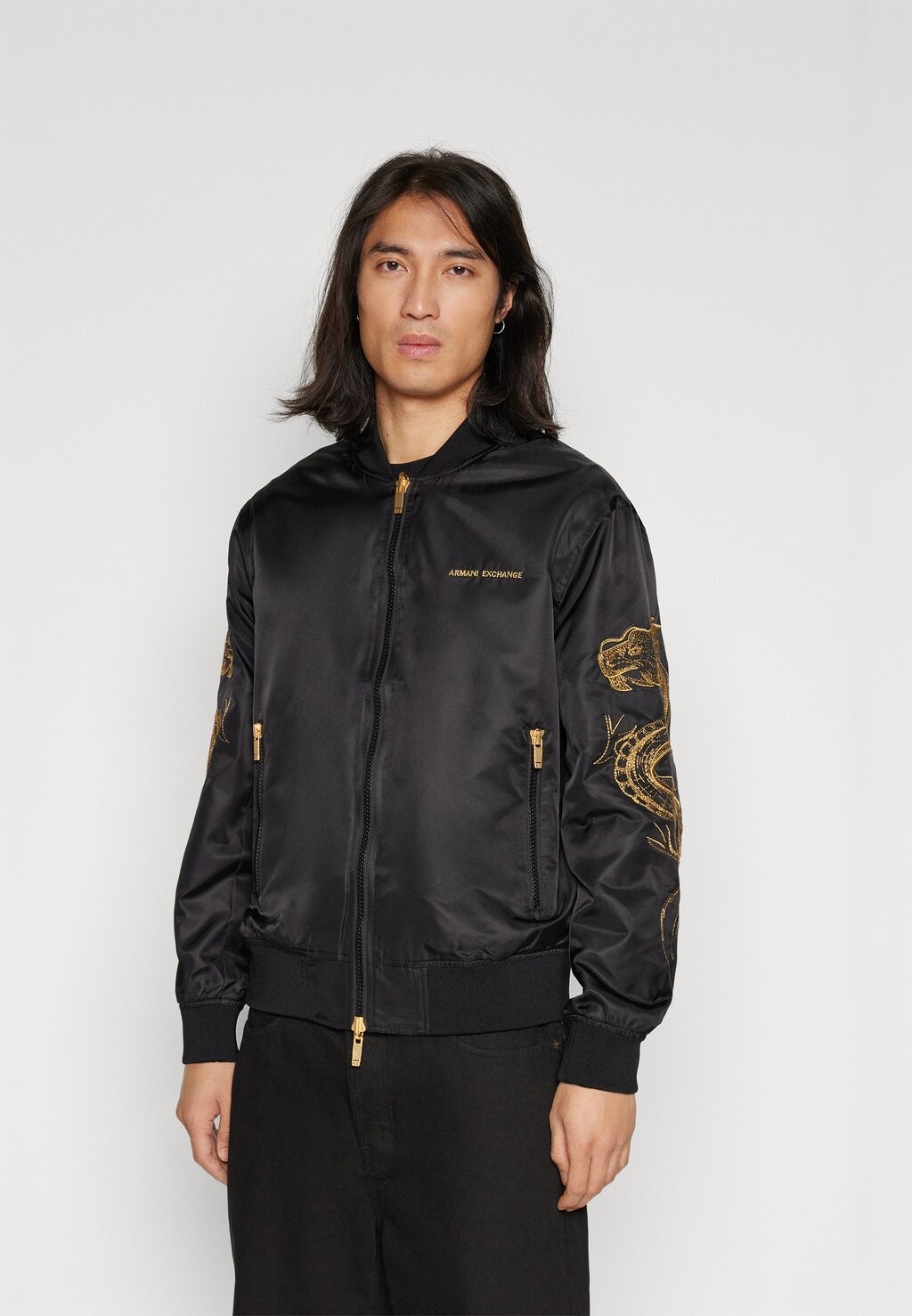 

Бомбер Chaquetas Armani Exchange БЛУСОН, черный