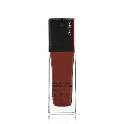 

Shiseido Synchro Skin Radiant Lifting Foundation SPF 30, от среднего до полного покрытия, 1,01 жидких унции, красное дерево 540