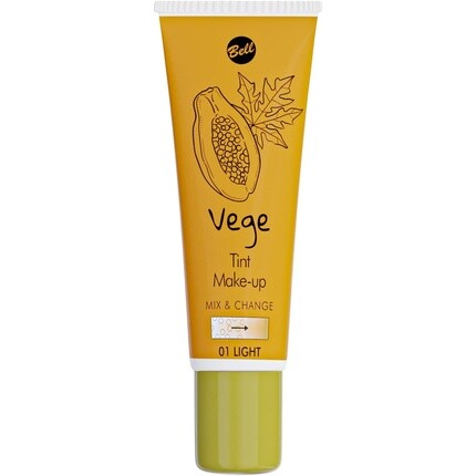 

Bell Vege Tint Make Up Саморегулирующаяся веганская тональная основа 01 Light 20 г