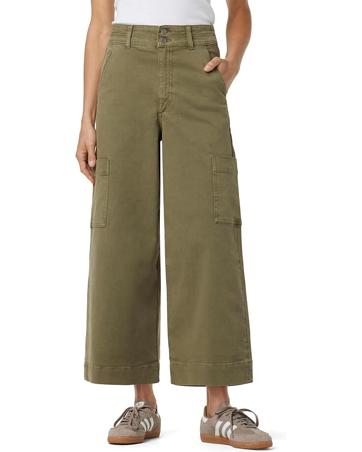 

Джинсы Joe's Jeans The Milla Utility Wide Leg Crop Pants, цвет Burnt Olive