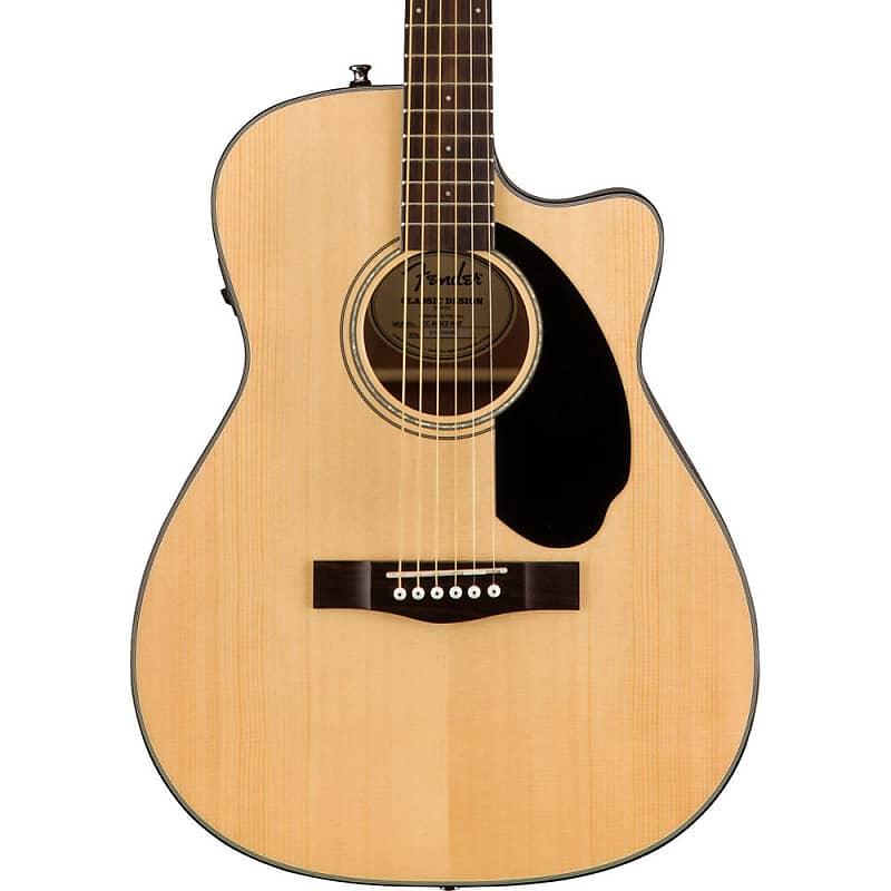 Акустическая гитара Fender CC-60SCE Concert, Walnut Fingerboard, Natural Acoustic Guitar
