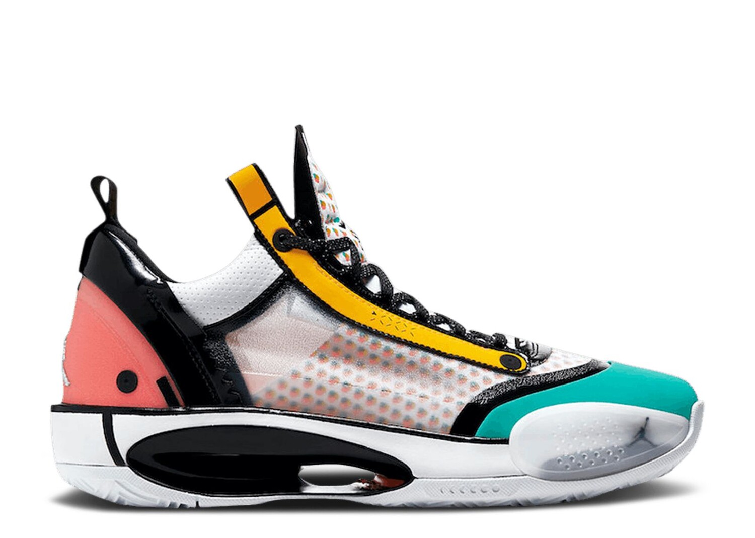 Кроссовки Air Jordan Guo Ailun X Air Jordan 34 Low 'Pop Art', разноцветный кроссовки air jordan guo ailun x air jordan 36 china красный