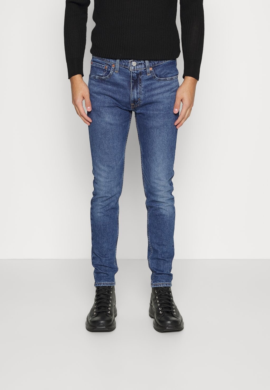 

Джинсы скинни Levi's 519 Skinny Hi Ball, синий