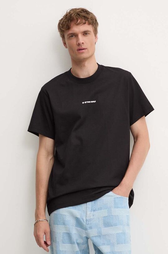 

Хлопковая футболка G-Star Raw, черный