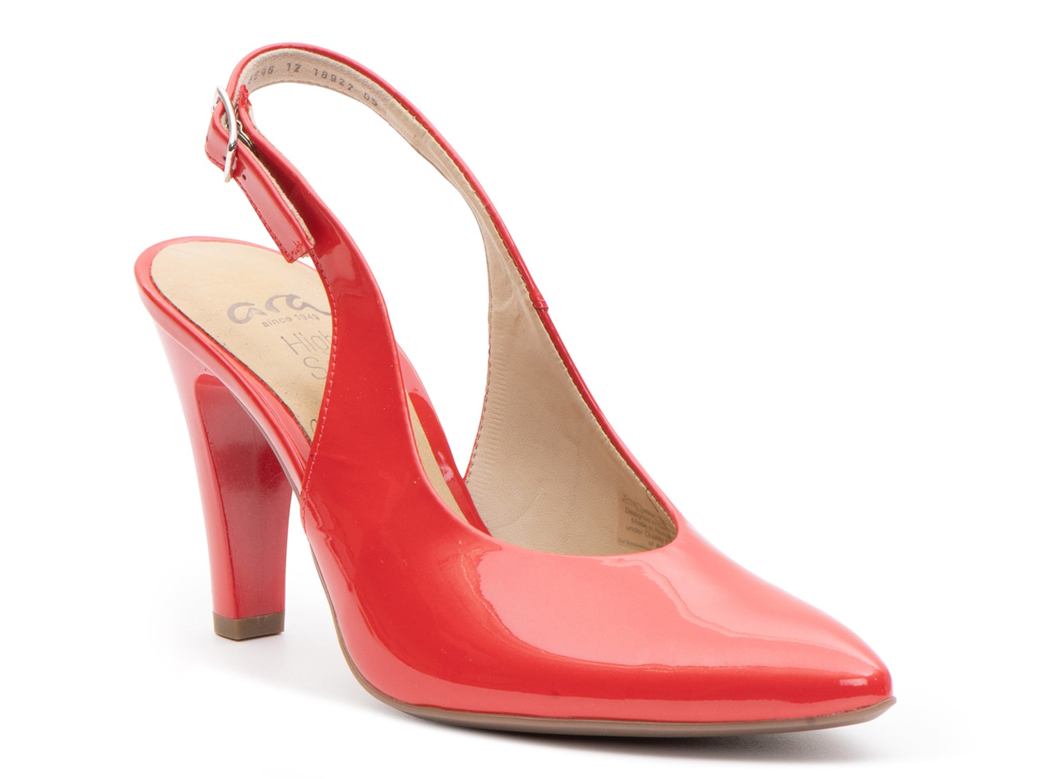 Туфли-лодочки Ara Faith, красный туфли лодочки ara полнота g размер 37 4 красный