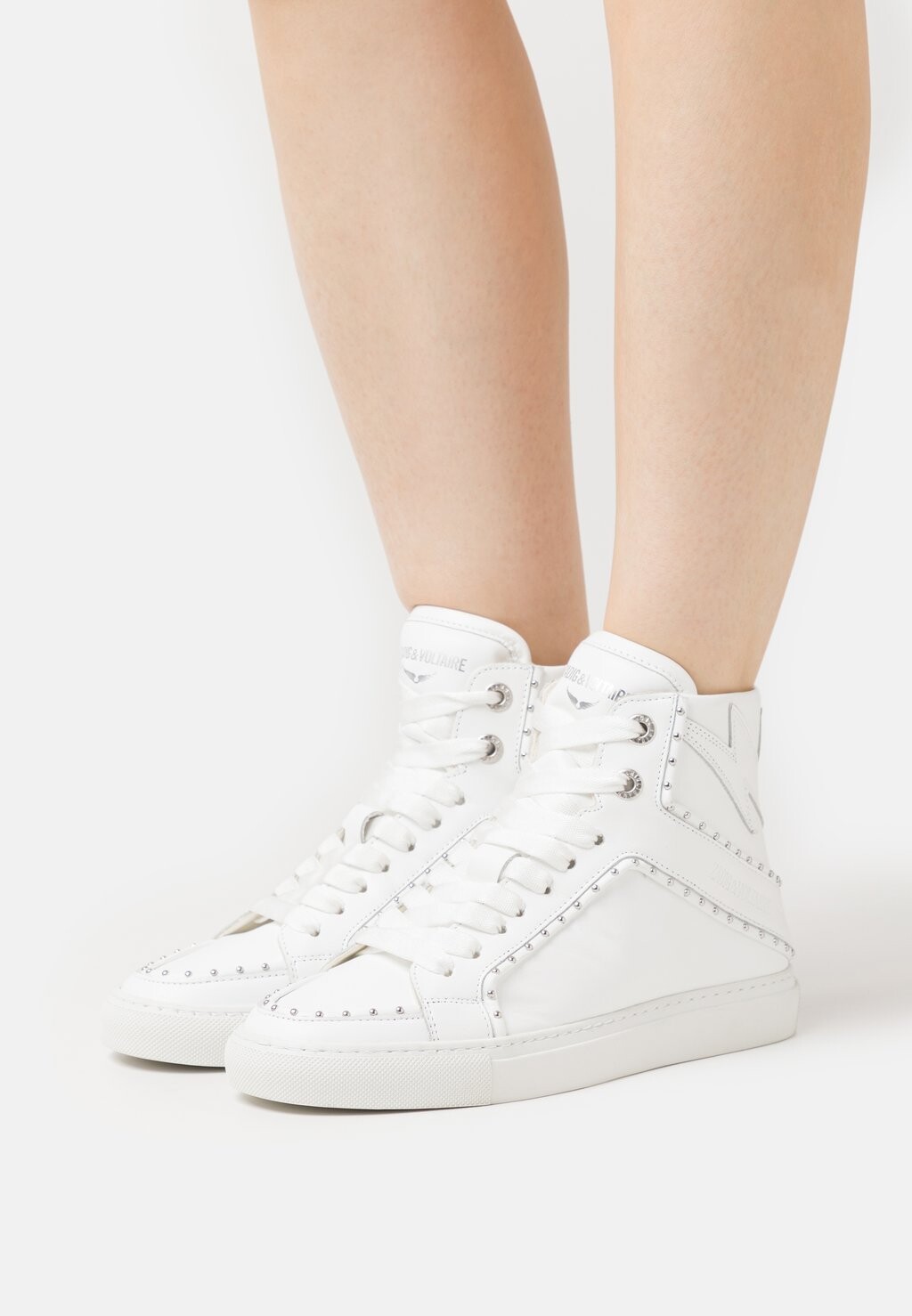 

Высокие кроссовки Zadig & Voltaire, белый