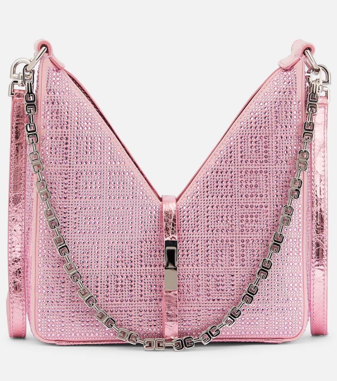

Декорированная сумка на плечо Cut Out Mini Givenchy, розовый