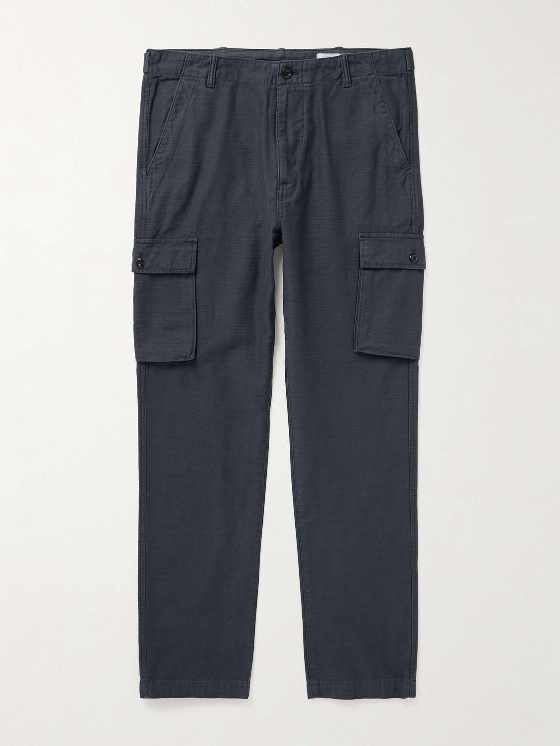 

Брюки карго прямого кроя Voyager Slim-Fit из органического хлопка и саржи Outerknown, черный