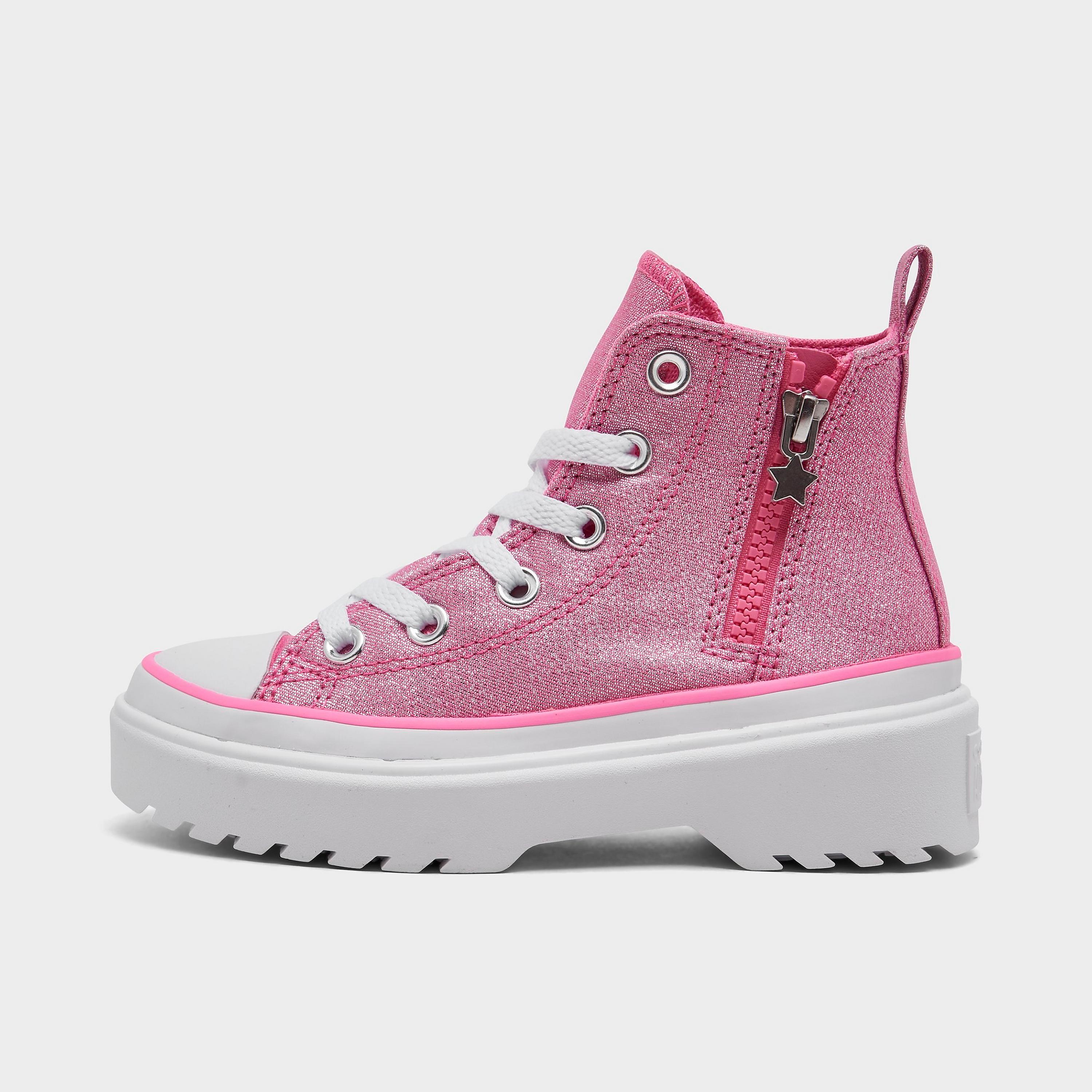 Повседневная обувь Converse Chuck Taylor All Star для девочек с блестящими  краями и призмой на платформе, розовый – заказать с доставкой из-за рубежа  через онлайн-сервис «CDEK.Shopping»