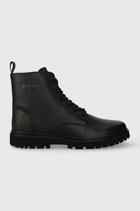 

Высокие туфли EVA MID LACEUP BOOT LTH Calvin Klein Jeans, черный