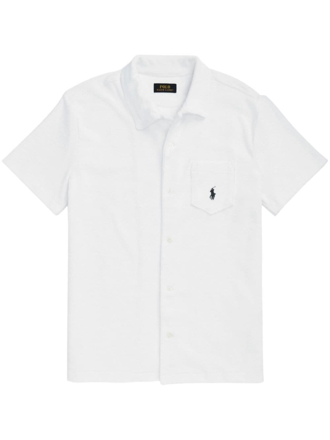 

Polo Ralph Lauren рубашка с вышивкой Polo Pony, белый