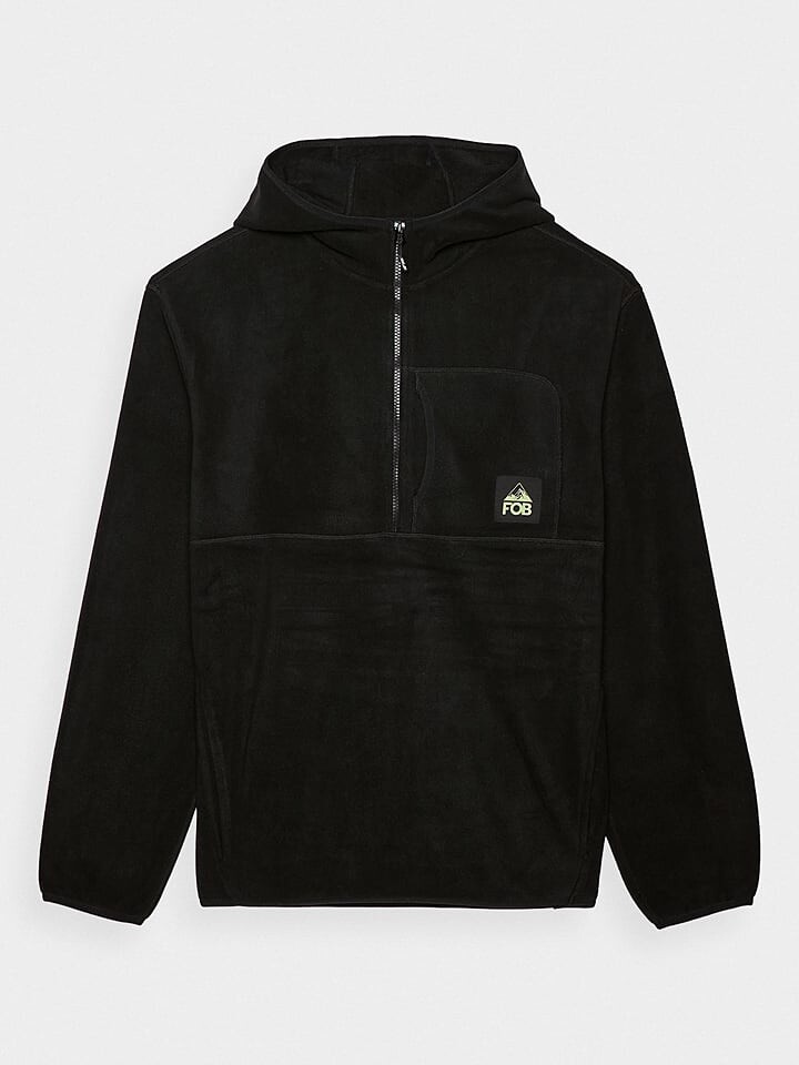 

Флисовый пуловер 4F Fleece, черный