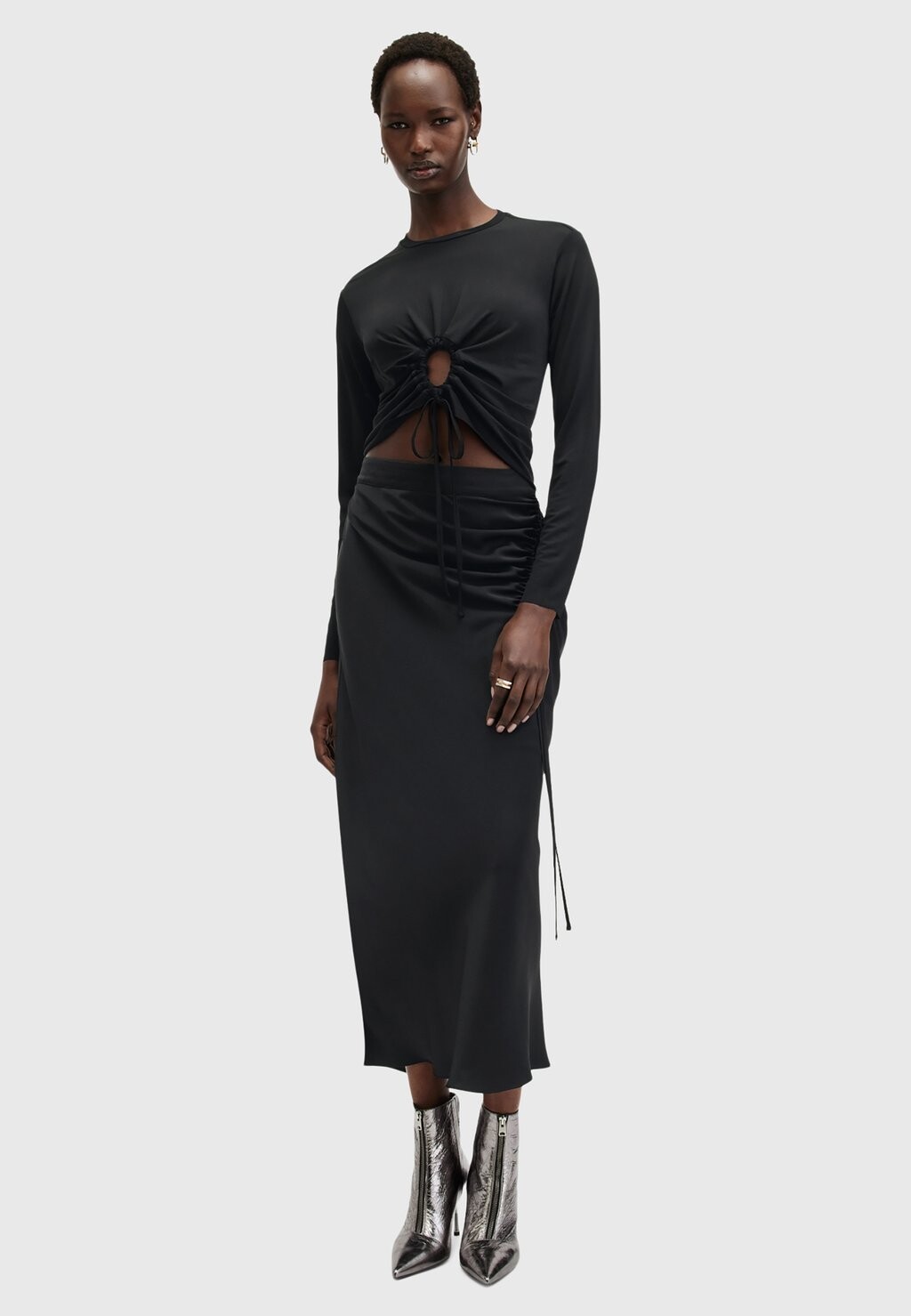 

Блузка с длинными рукавами XYLIA AllSaints, черный