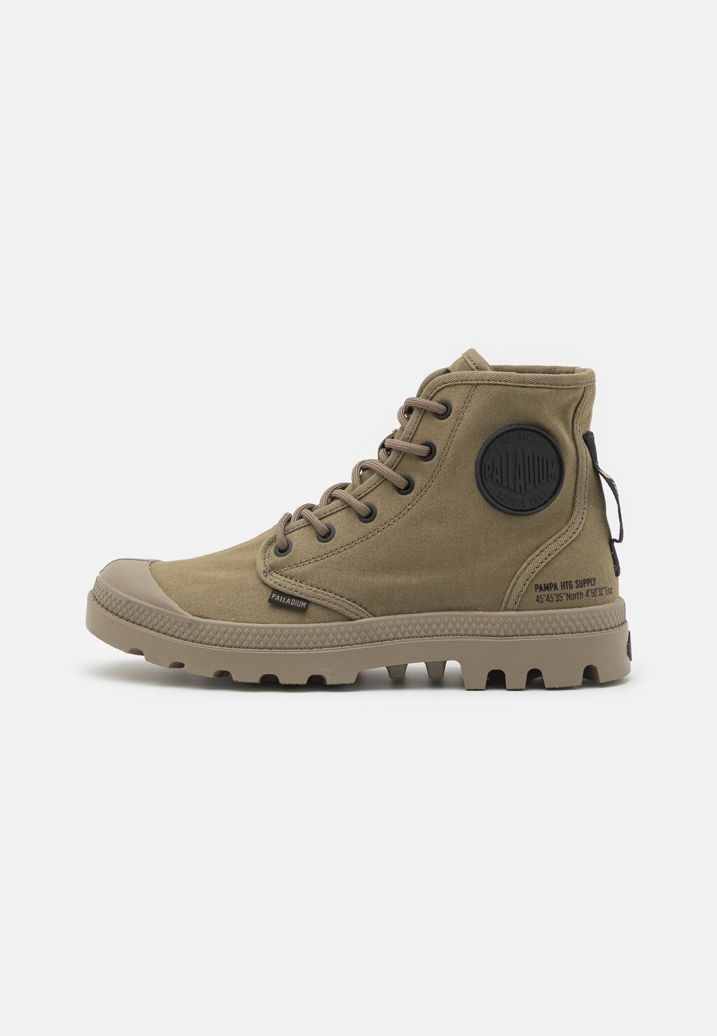 

Ботильоны на шнуровке Pampa Supply Unisex Palladium, цвет dusky green