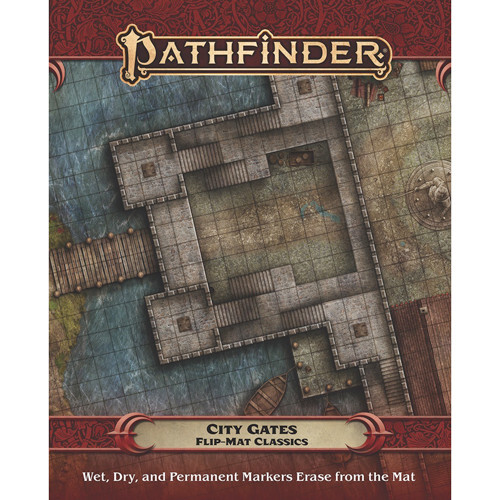 

Ролевая игра Paizo Publishing Pathfinder RPG: Flip-Mat Classics - City Gates