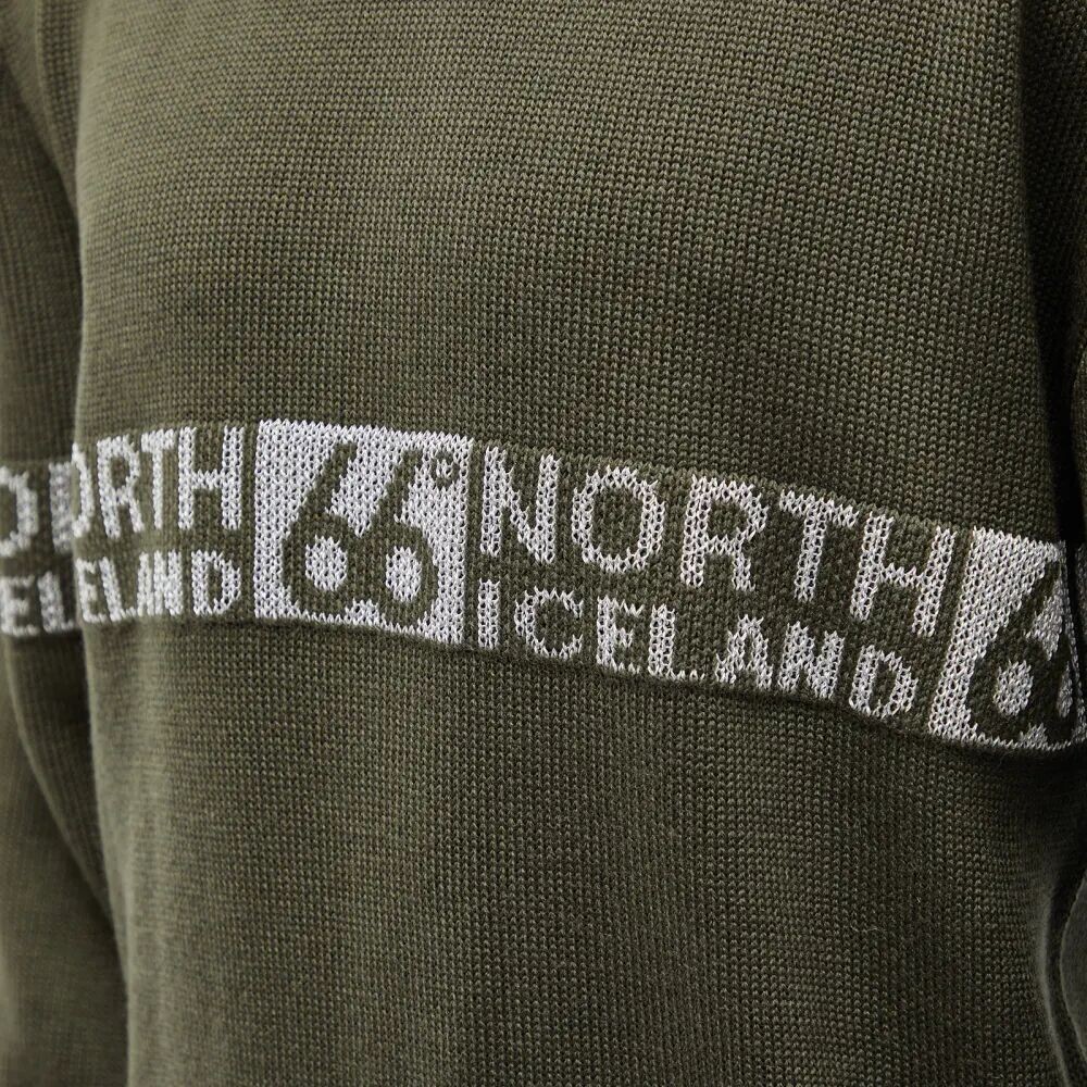 

66° North Трикотаж под горло с логотипом Dyngja, серый