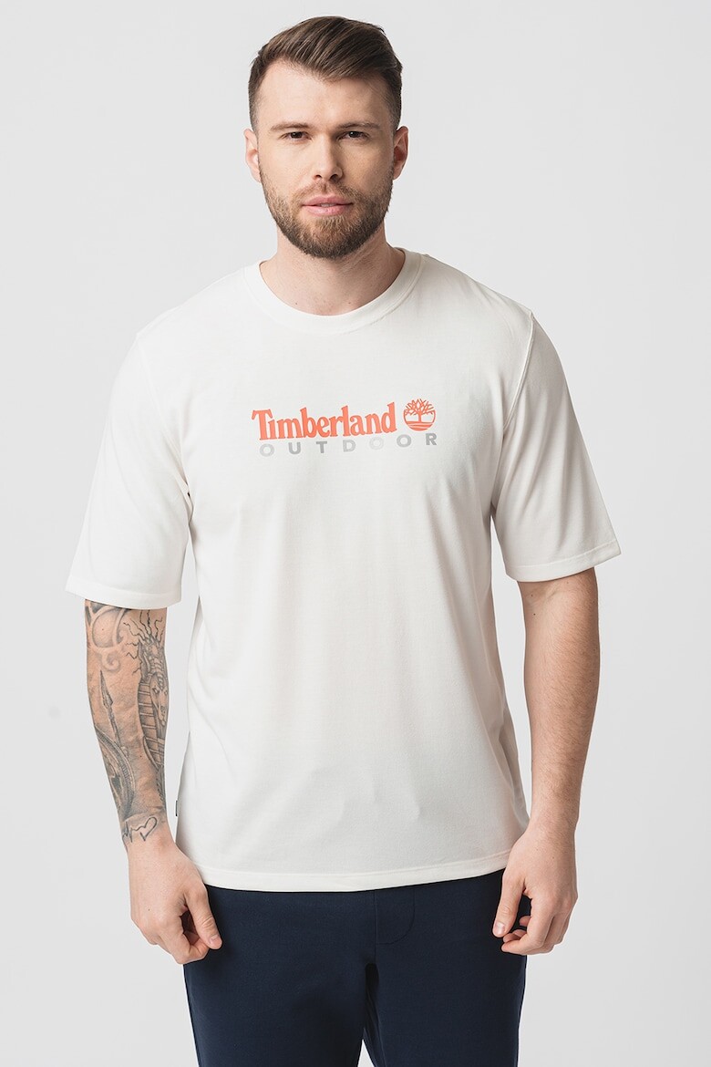 

Уличная футболка с логотипом Timberland, красный