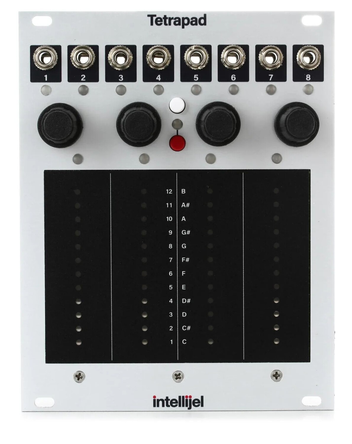 

Многомерный высокопроизводительный сенсорный контроллер Intellijel Tetrapad Eurorack Module