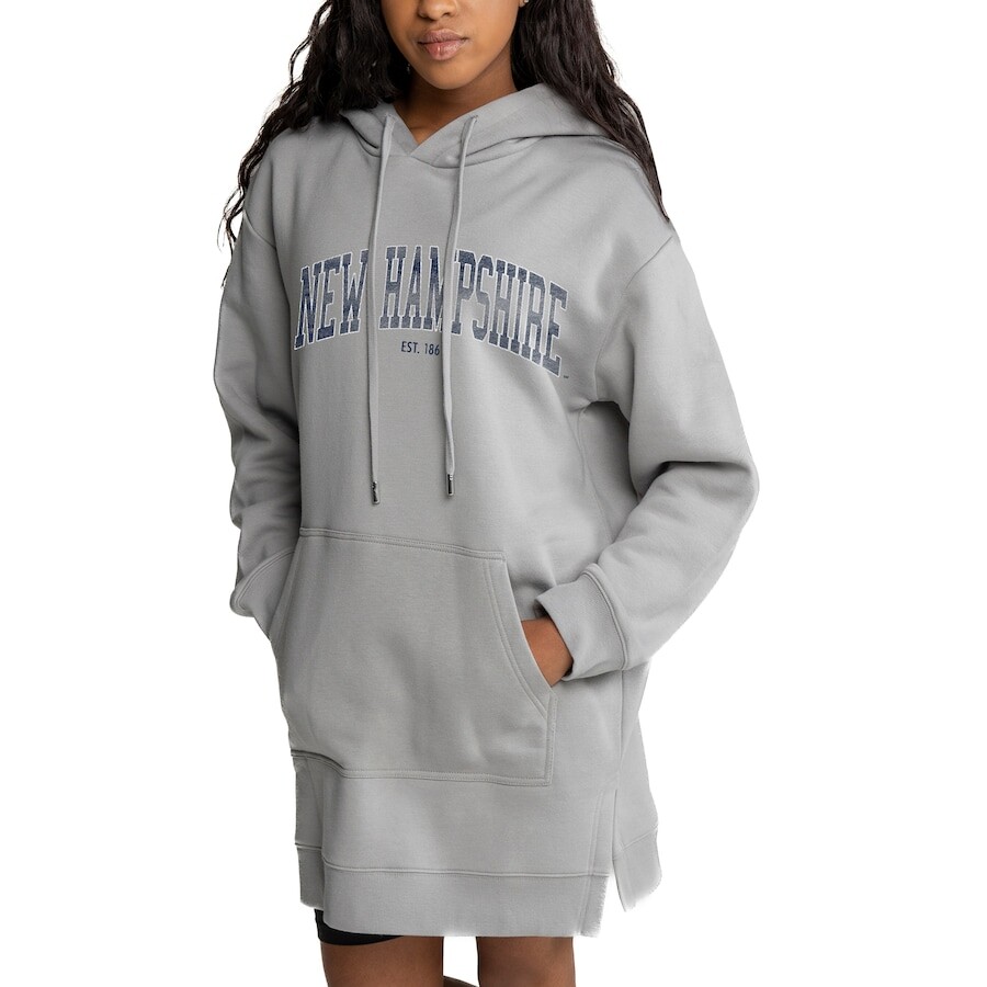 

Платье-худи Gameday Couture New Hampshire Wildcats, серый