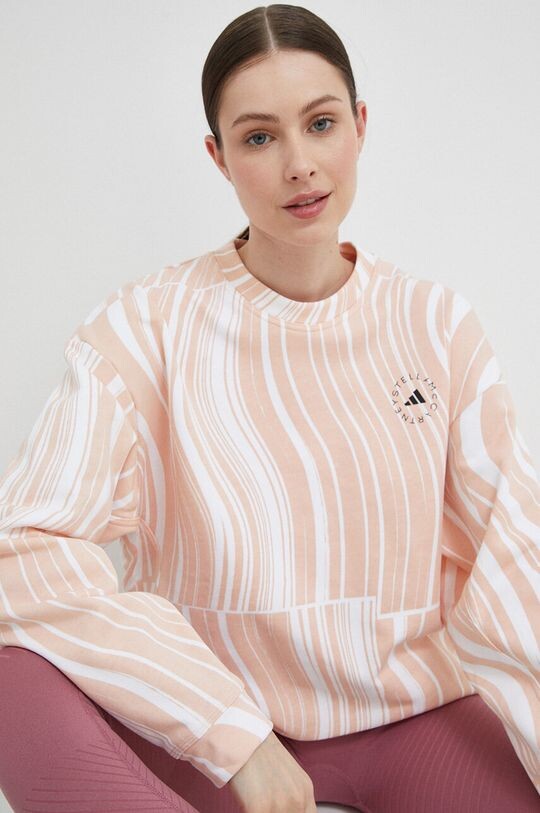 

Толстовка из хлопка adidas by Stella McCartney, оранжевый