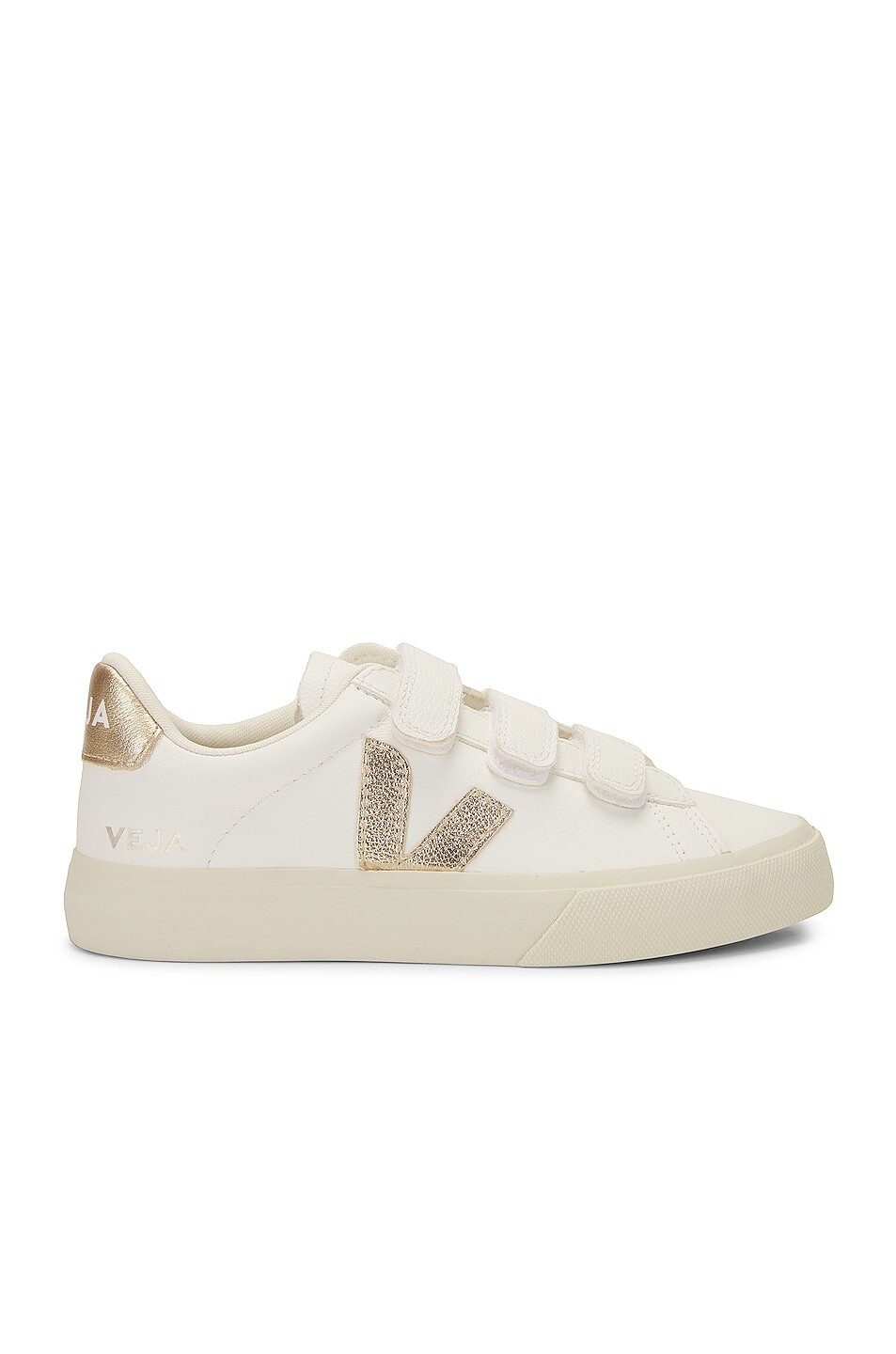 

Кроссовки Veja Chromefree Leather, цвет Extra White & Platine