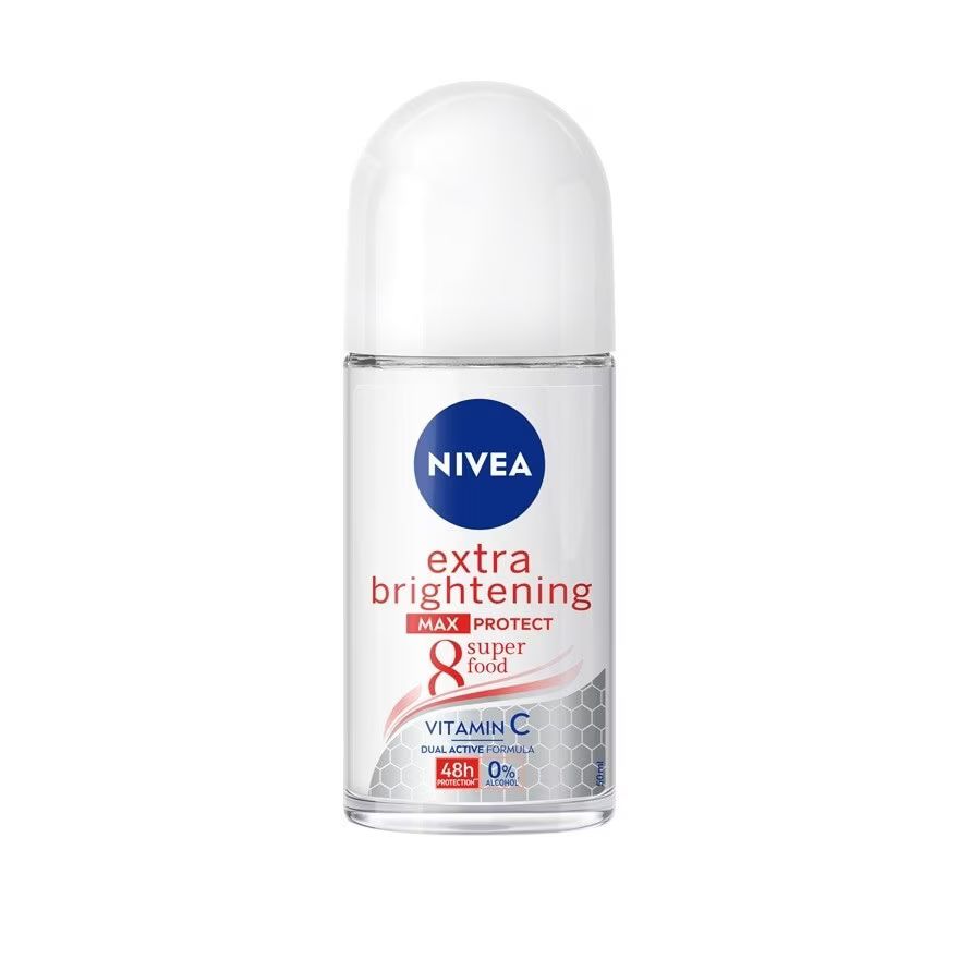 

Nivea Roll On Extra Brightening Max Protect 50 мл, White