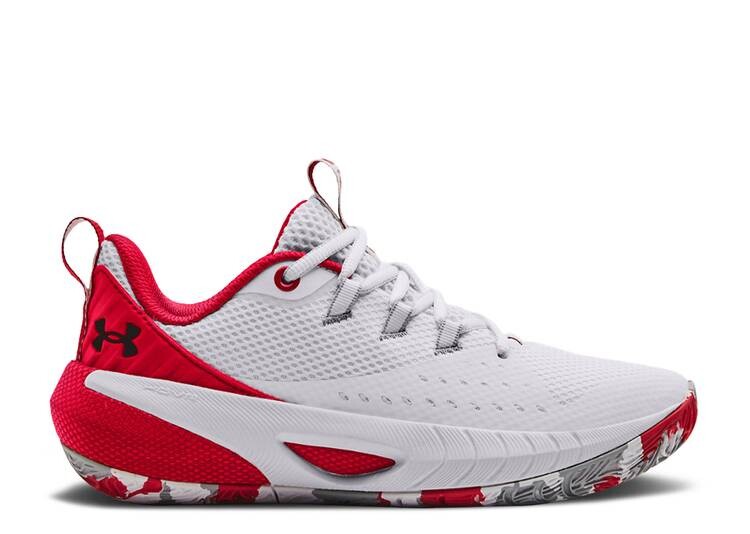 

Кроссовки Under Armour WMNS HOVR ASCENT 'WHITE RED', белый