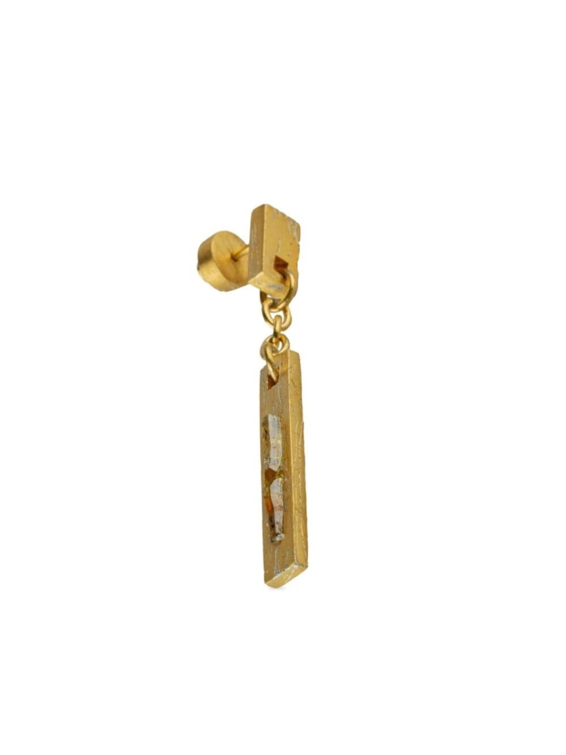 

Серьга Plate Dangle Parts of Four, золотой