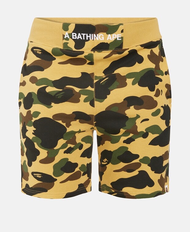 

Шорты-бермуды A Bathing Ape, желтый