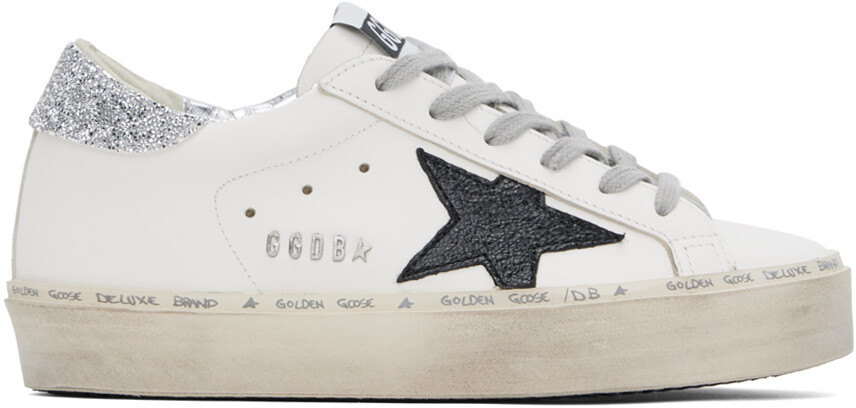 

Белые кроссовки Hi Star Golden Goose, цвет White/Black, Белый, Белые кроссовки Hi Star Golden Goose, цвет White/Black
