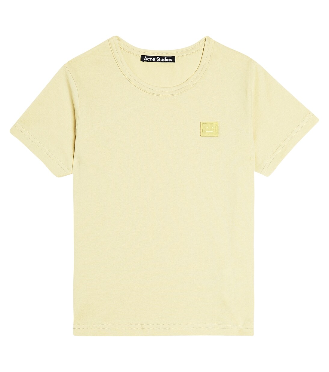 

Футболка из хлопкового джерси для лица Acne Studios Kids, зеленый