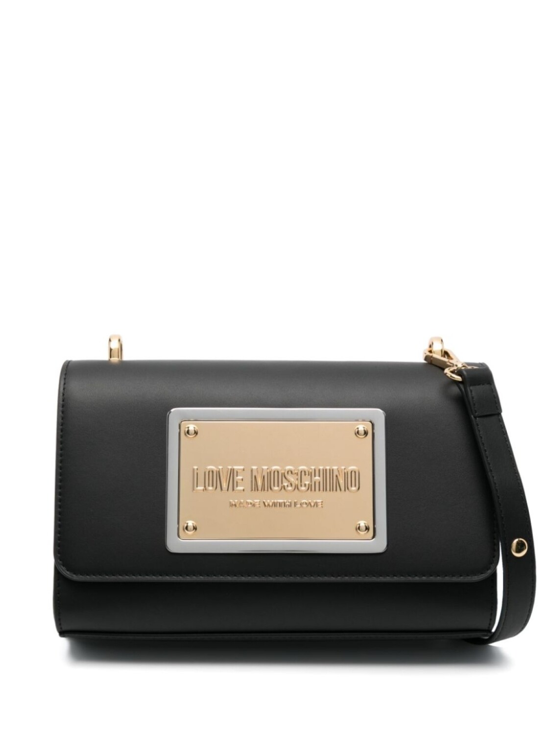 

Сумка на плечо с логотипом Love Moschino, черный