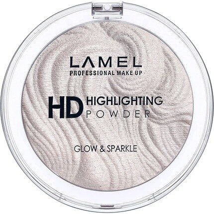 

Hd Highlighting Powder Highlighter придает естественное сияние, не подвергается испытаниям на животных, N.401, серебро, Lamel