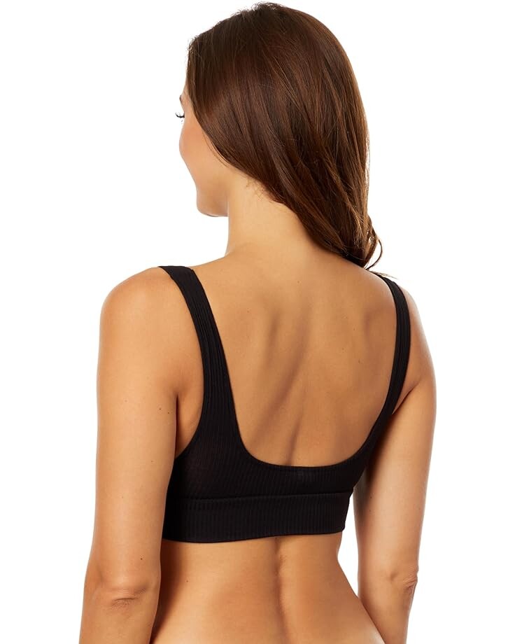 

Бралетт Only Hearts Feather Weight Rib Tank Bralette, черный