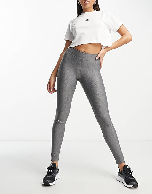

Белый укороченный топ с короткими рукавами и логотипом Under Armour