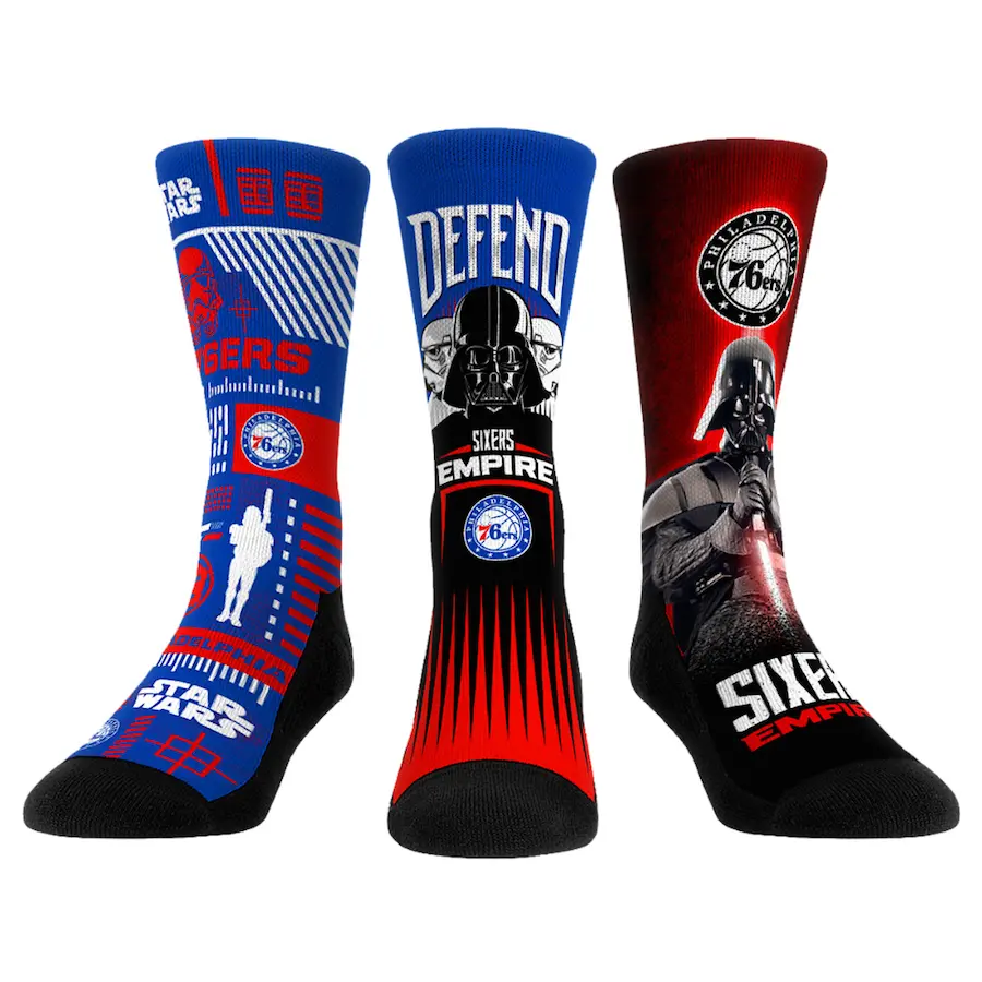 

Комплект носков Rock Em Socks Philadelphia 76Ers, роял