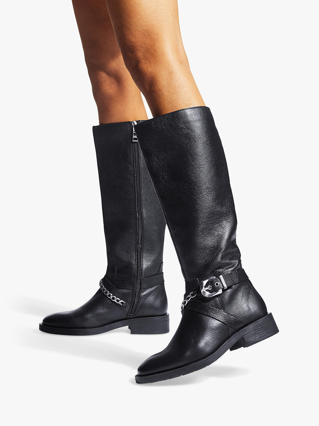 

Кожаные сапоги Carvela Rider, черные