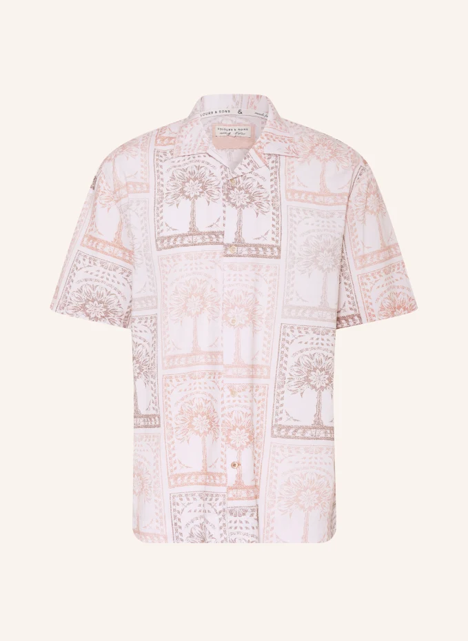 Курортная рубашка комфортного кроя Colours & Sons, розовый