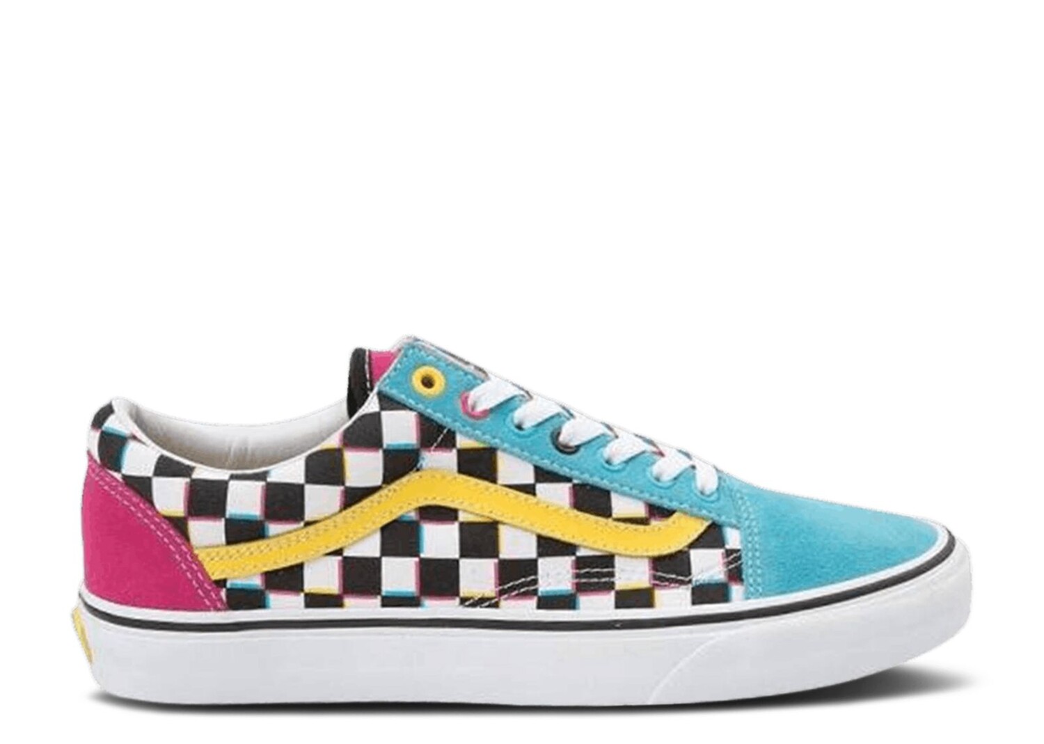 

Кроссовки Vans Old Skool 'Crazy Checks', разноцветный