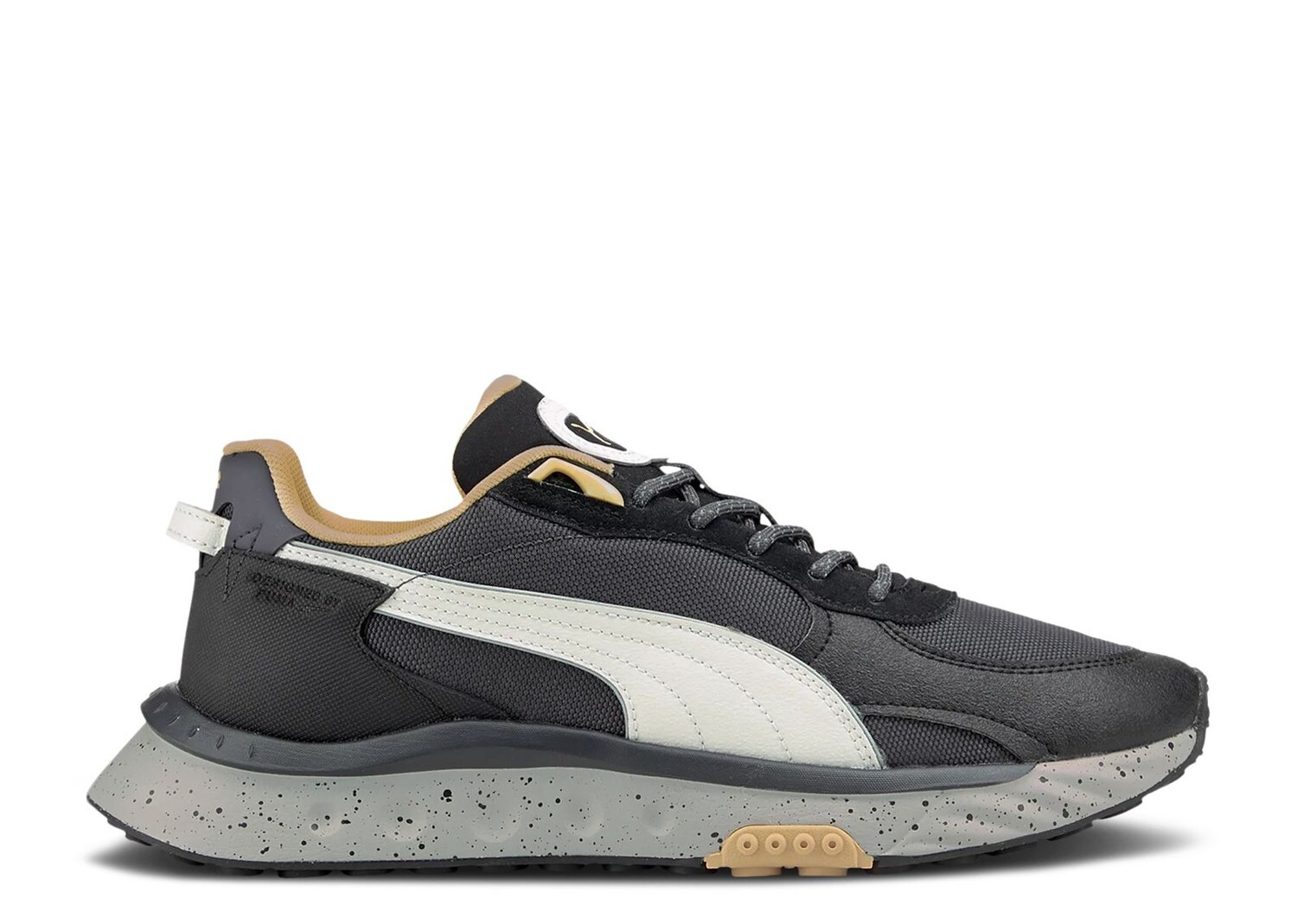 

Кроссовки Puma Wild Rider 'Winter - Black Ebony', черный