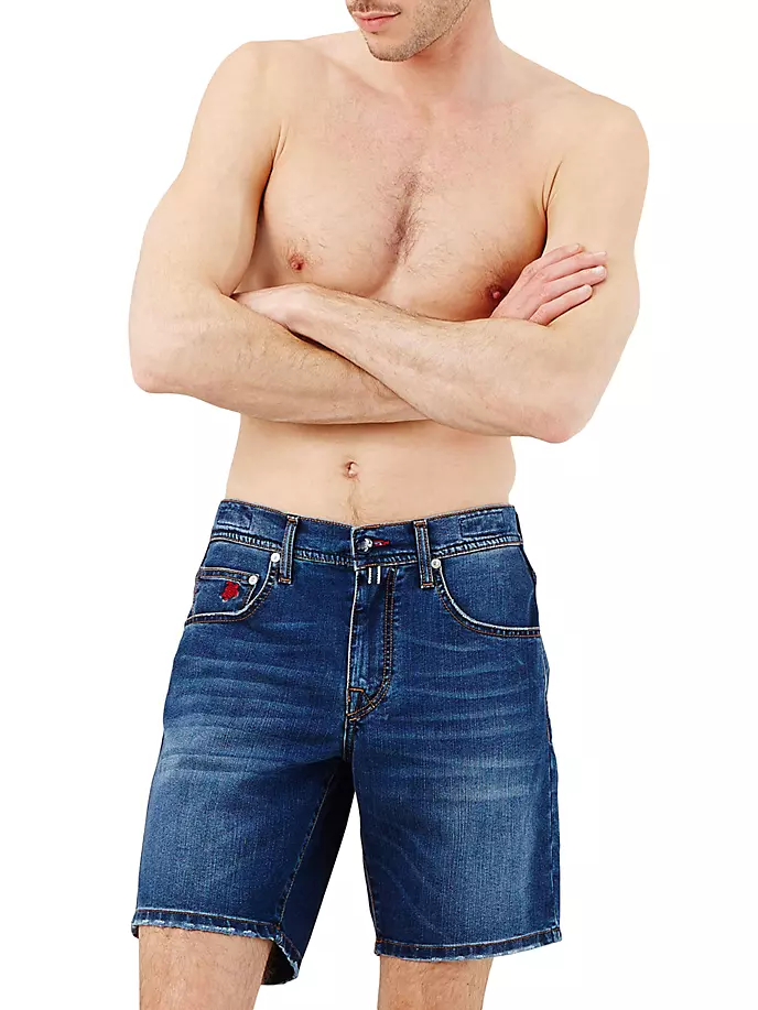 

Джинсовые шорты-бермуды Garonne Vilebrequin, цвет medium denim