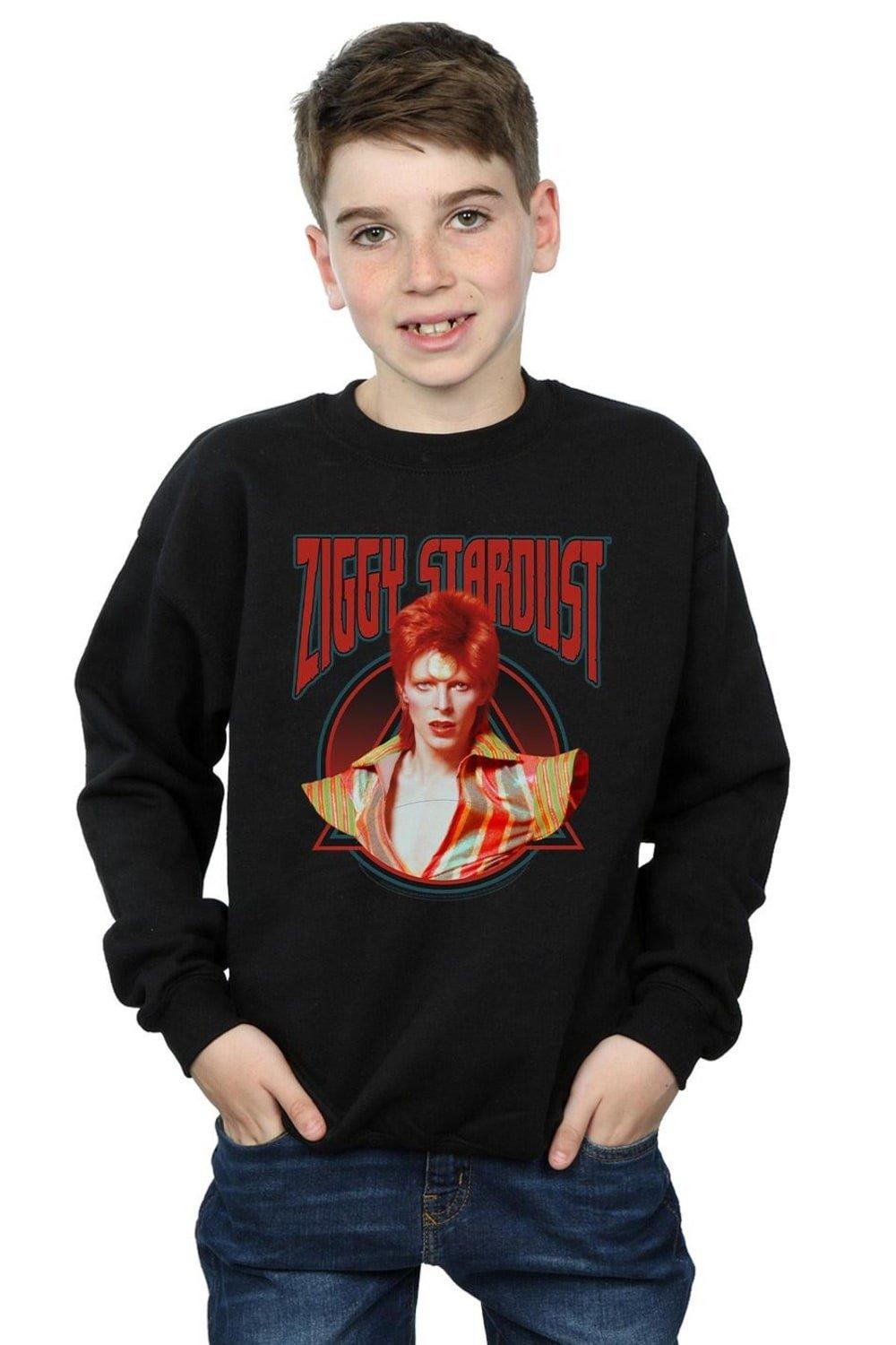 Толстовка Ziggy Stardust David Bowie, черный