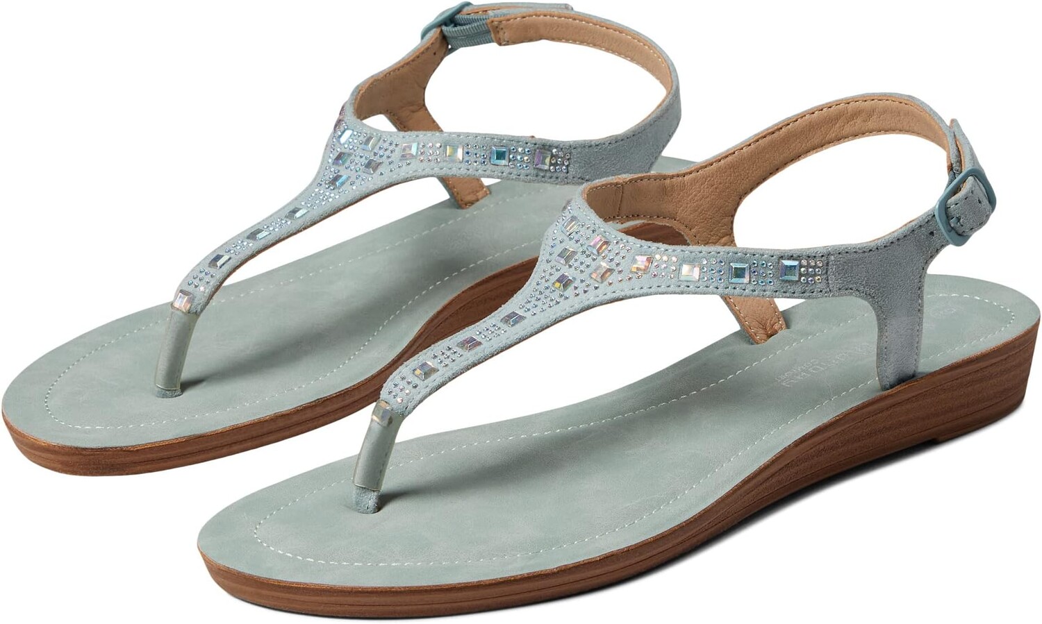 

Сандалии на плоской подошве Attraction CL By Laundry, цвет Mint Super Suede