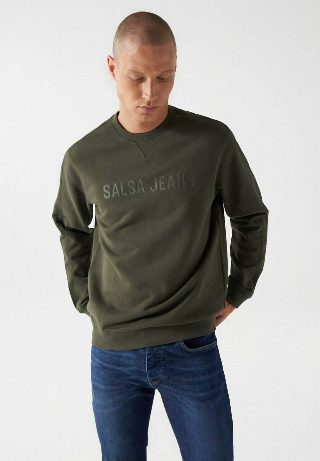 

Толстовка LANGARM Salsa Jeans, зеленый