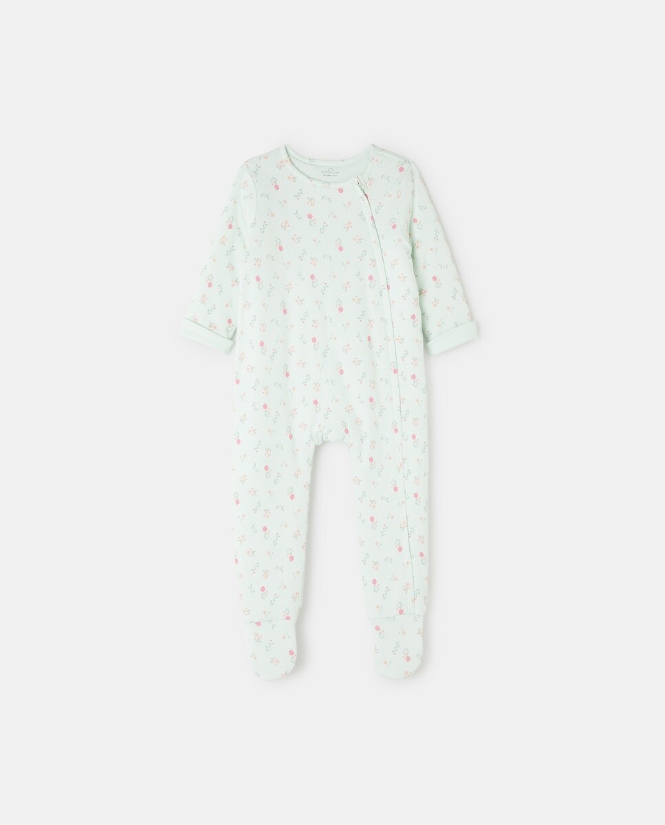 

Комбинезон с подкладкой для девочки с круглым вырезом Cotton Juice