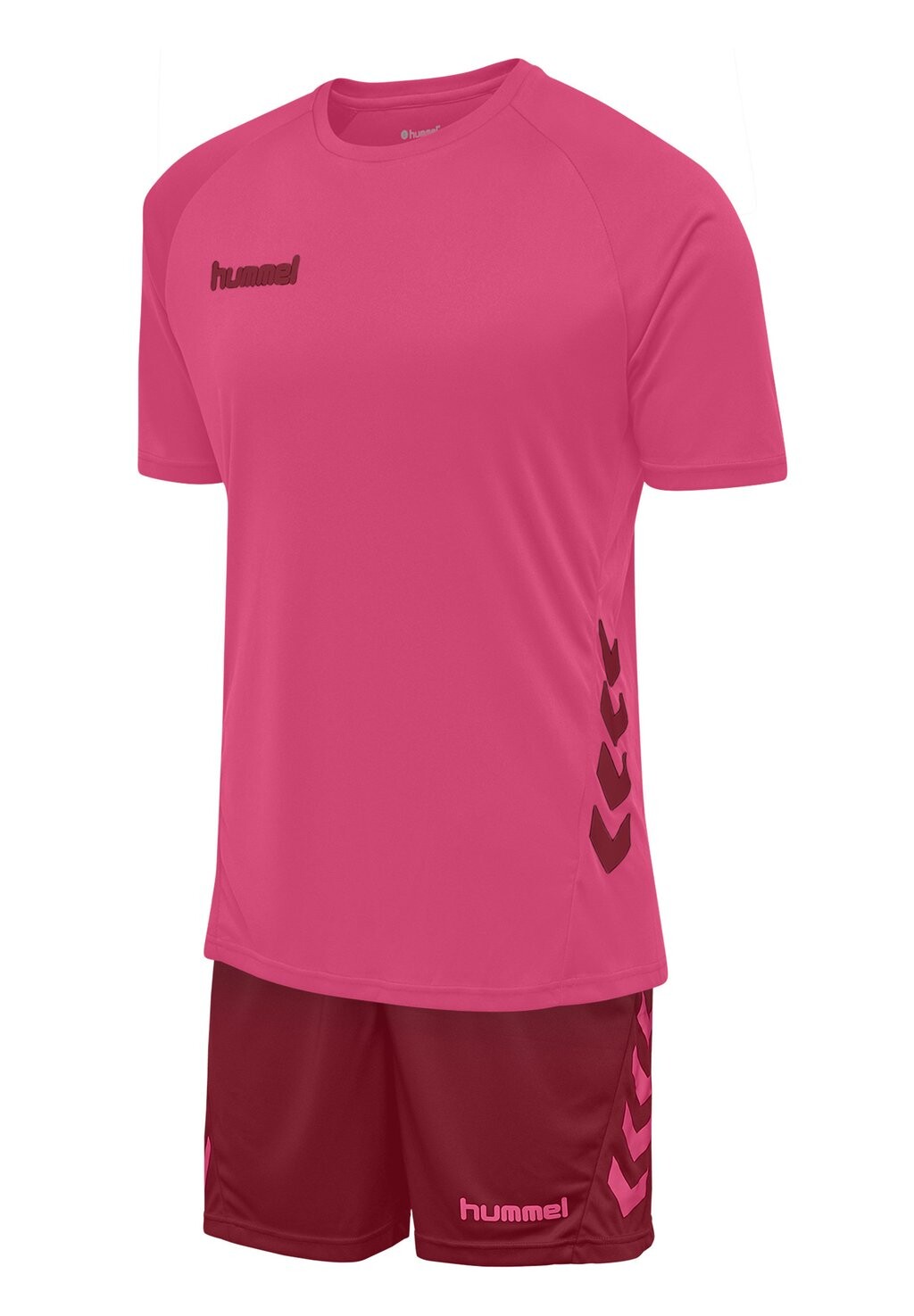 

Футболка с принтом Hummel, розовый
