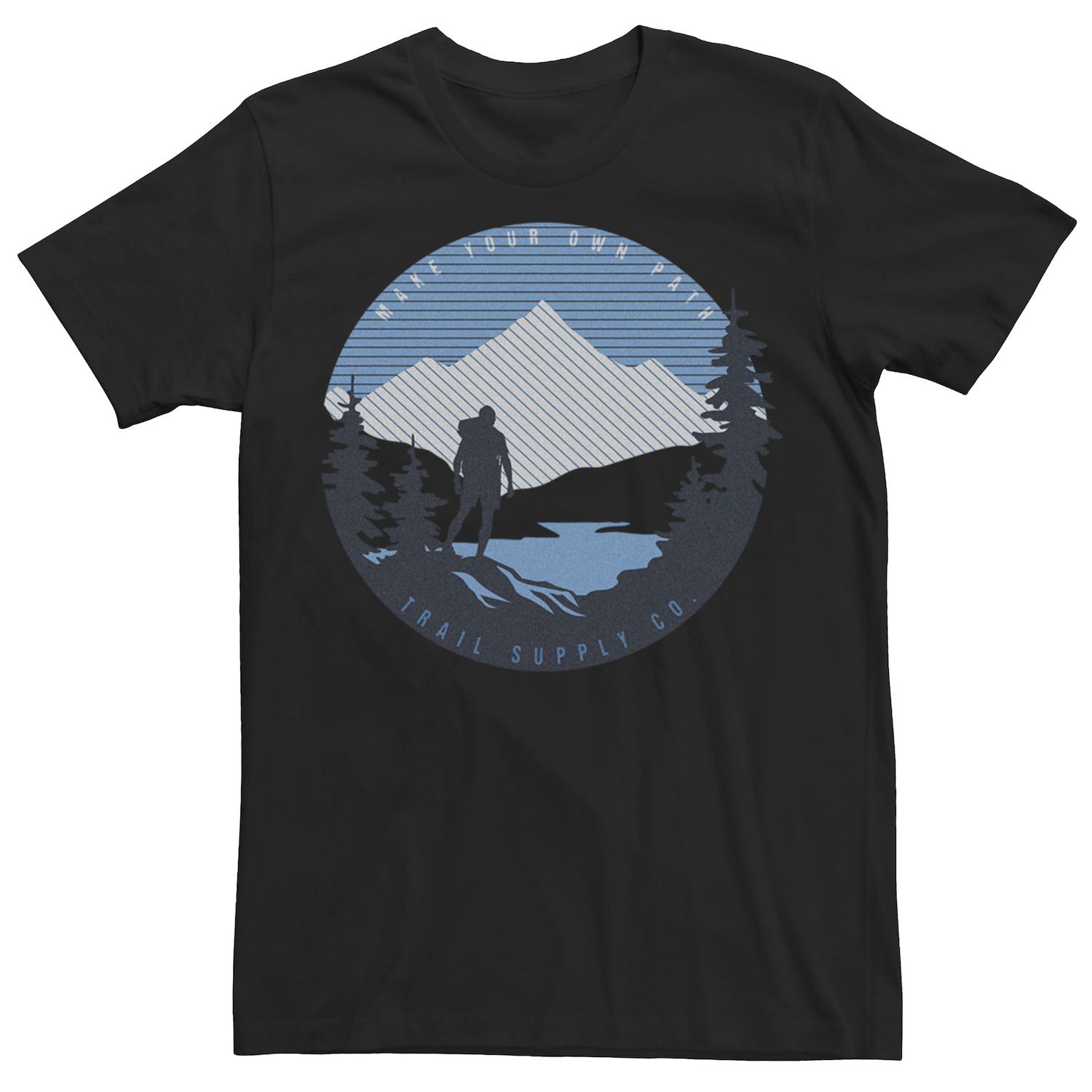 Мужская футболка с логотипом Make Your Own Path Trail Supply Co. Licensed Character