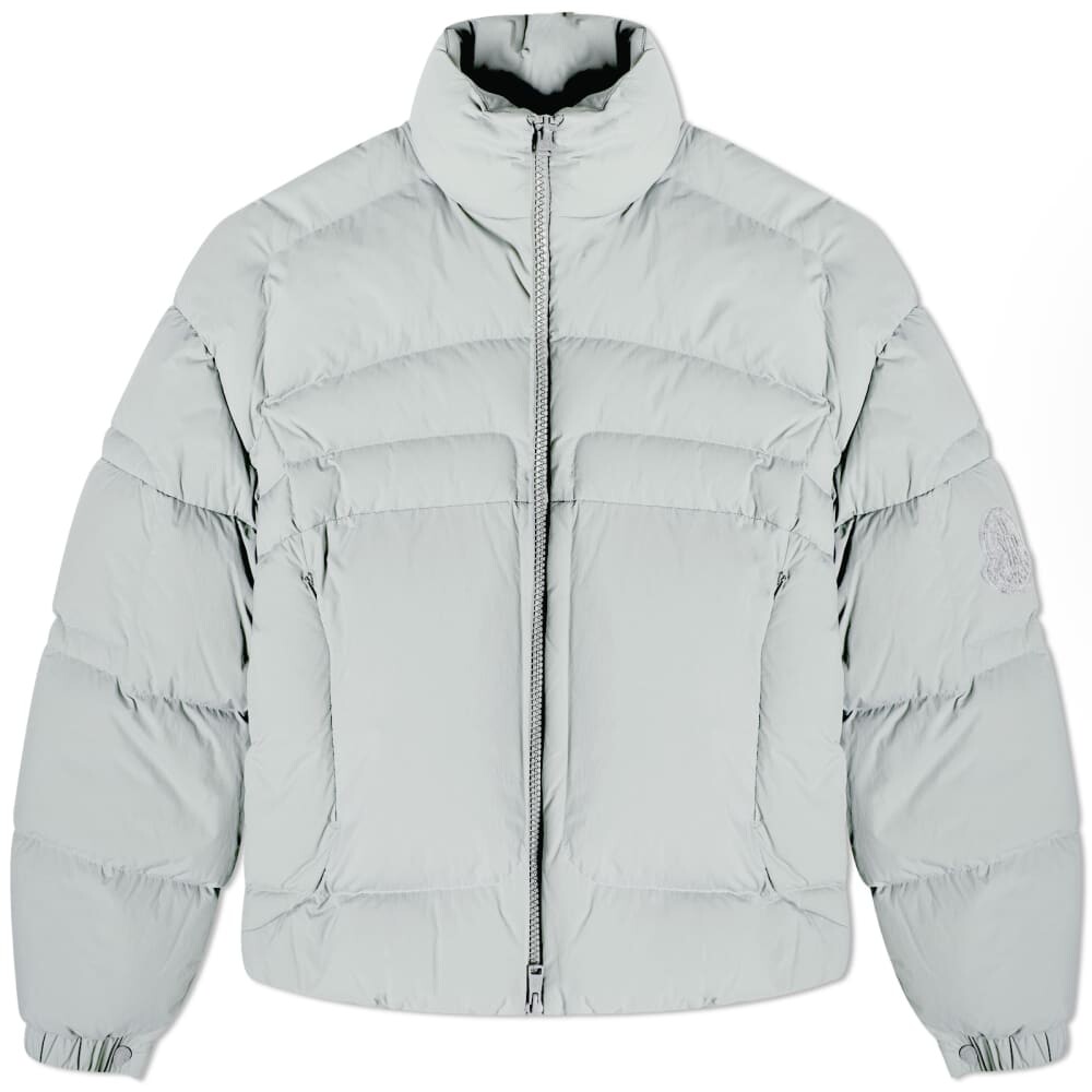 

Moncler куртка из мятого нейлона, серый
