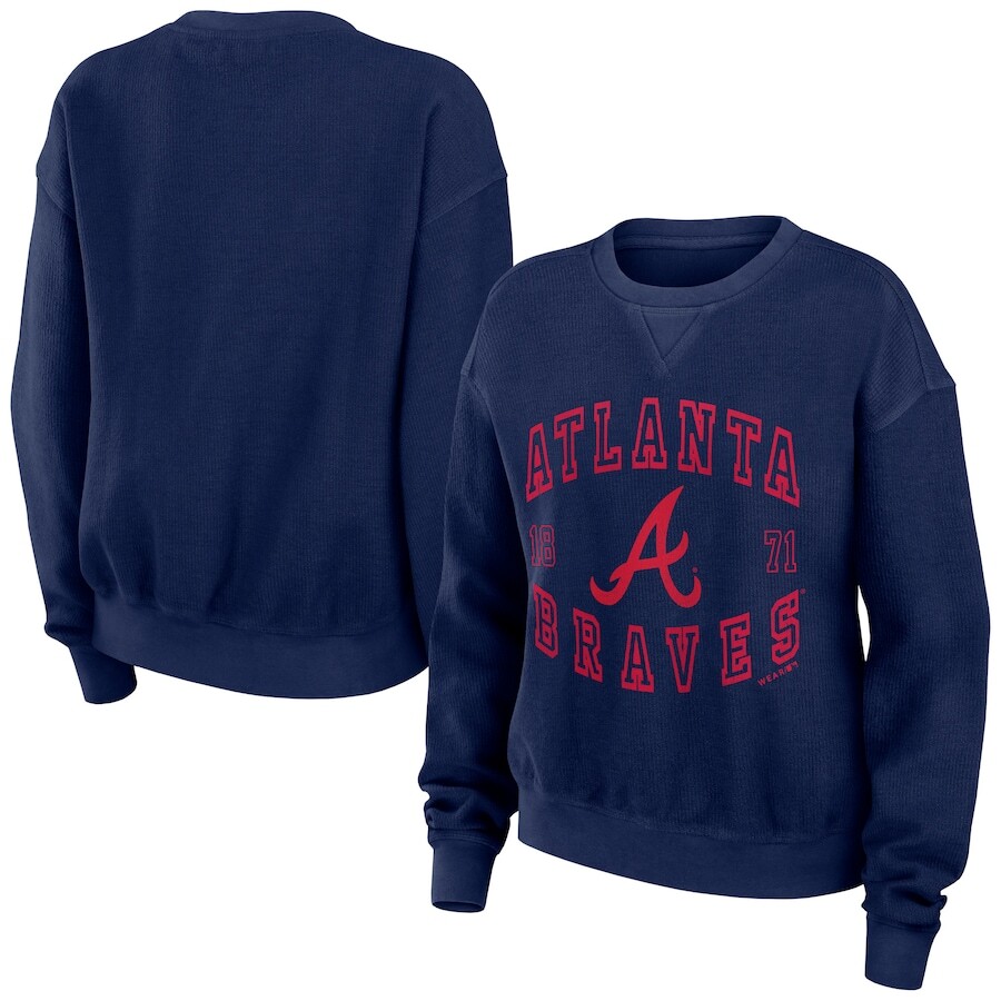 

Толстовка WEAR by Erin Andrews Atlanta Braves, нави
